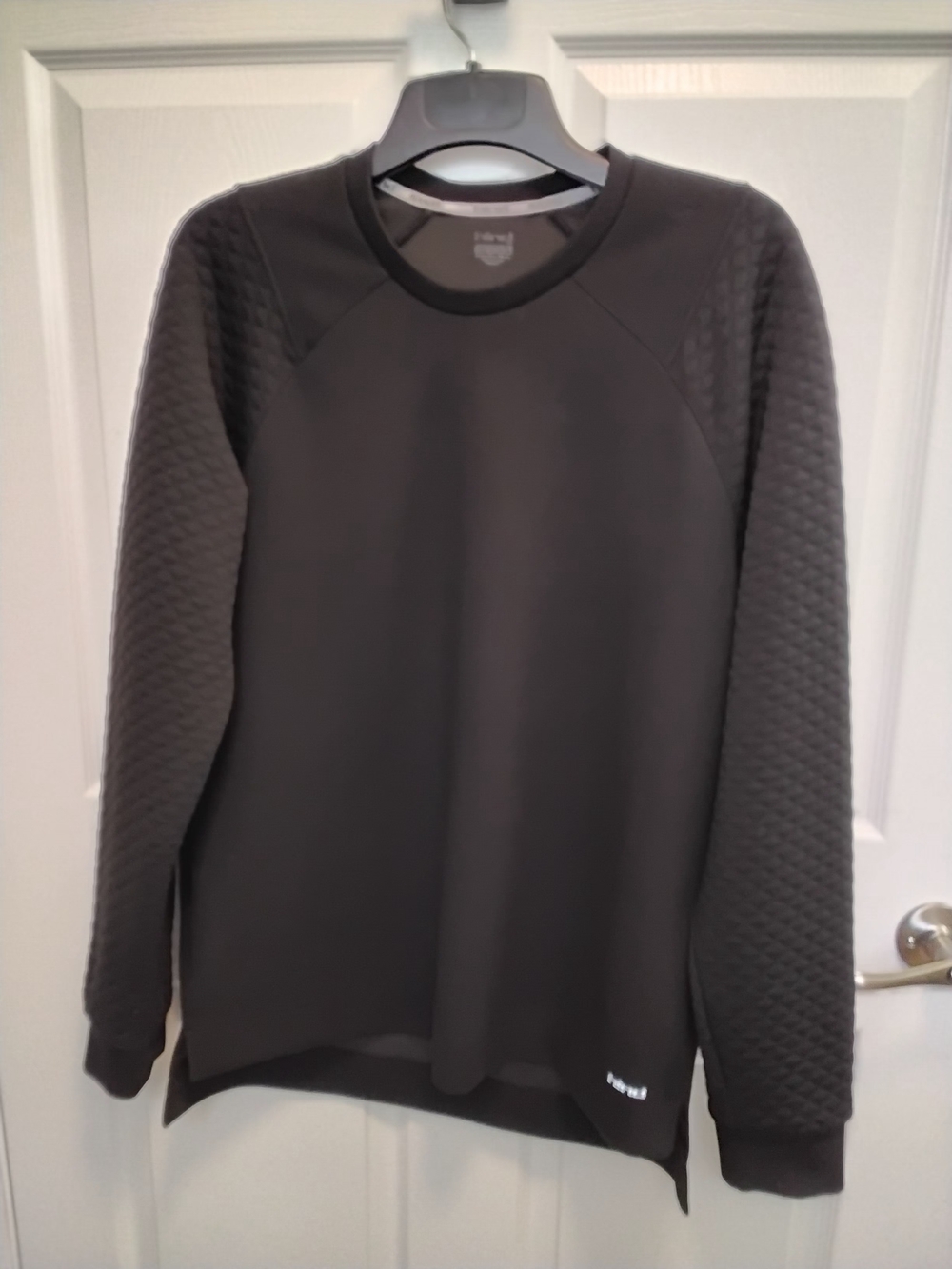 HIND Men's Athletic Running Crewneck Sweatshirt SIZE L